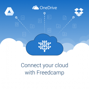 Freedcamp GDrive Dropbox and OneDrive integrations