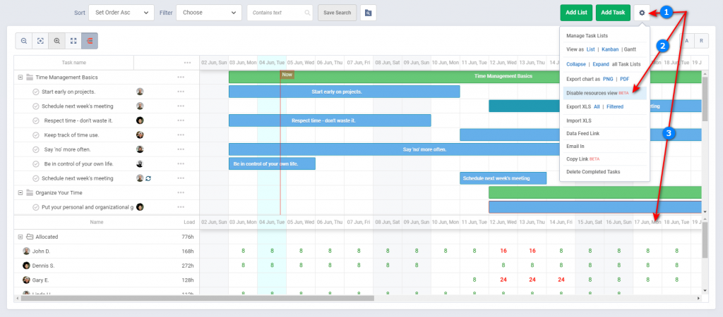 Plan Your Team’s Workload with the New Resource View « Freedcamp Blog