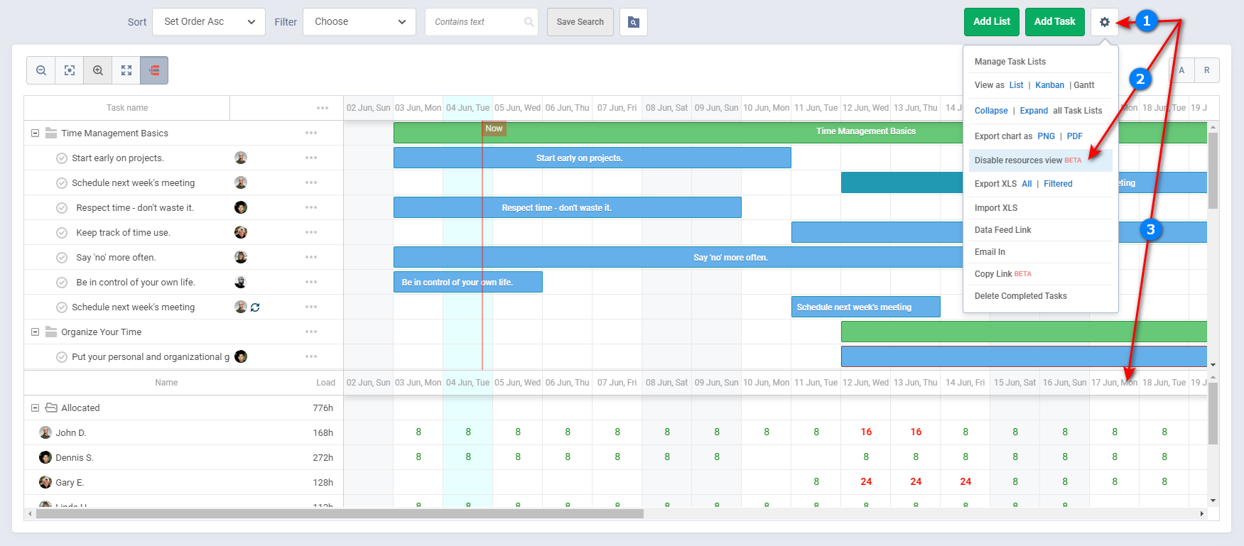 Plan Your Team's Workload with the New Resource View Freedcamp Blog