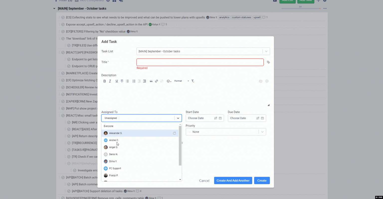 Multiple Assignees beta Freedcamp Blog Freedcamp Blog